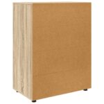 vidaXL Úložné skrine 2 pcs Sonoma dub 80 x 48 x 105 cm – Obrázok 10