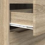 vidaXL Úložné skrine 2 pcs Sonoma dub 80 x 48 x 105 cm – Obrázok 11