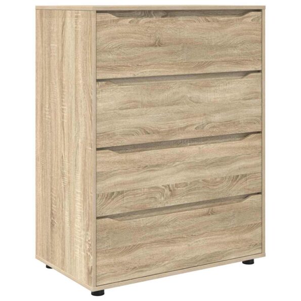 vidaXL Úložné skrine 2 pcs Sonoma dub 80 x 48 x 105 cm – Obrázok 2