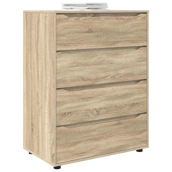 vidaXL Úložné skrine 2 pcs Sonoma dub 80 x 48 x 105 cm – Obrázok 3