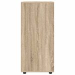 vidaXL Úložné skrine 2 pcs Sonoma dub 80 x 48 x 105 cm – Obrázok 9