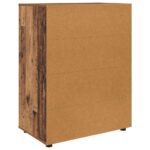 vidaXL Úložné skrine 2 pcs Staré drevo 80 x 48 x 105 cm – Obrázok 10