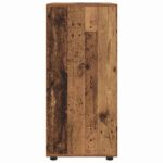 vidaXL Úložné skrine 2 pcs Staré drevo 80 x 48 x 105 cm – Obrázok 9