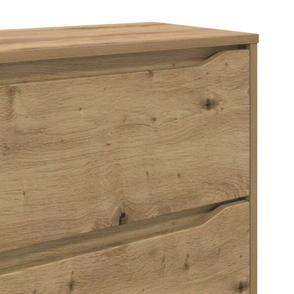 vidaXL Úložné skrine 2 pcs Remeselný dub 80 x 48 x 105 cm – Obrázok 12