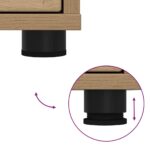 vidaXL Úložné skrine 2 pcs Remeselný dub 80 x 48 x 105 cm – Obrázok 13