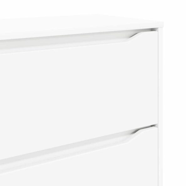 vidaXL Úložné skrine 2 pcs Biela 60 x 48 x 105 cm Kompozitné drevo – Obrázok 12