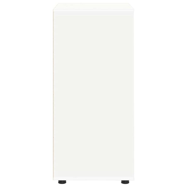 vidaXL Úložné skrine 2 pcs Biela 60 x 48 x 105 cm Kompozitné drevo – Obrázok 9