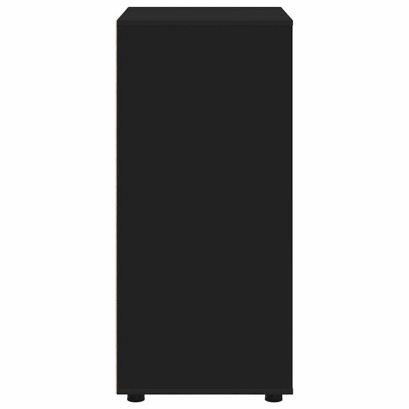 vidaXL Úložné skrine 2 pcs Čierna 60 x 48 x 105 cm Kompozitné drevo – Obrázok 9