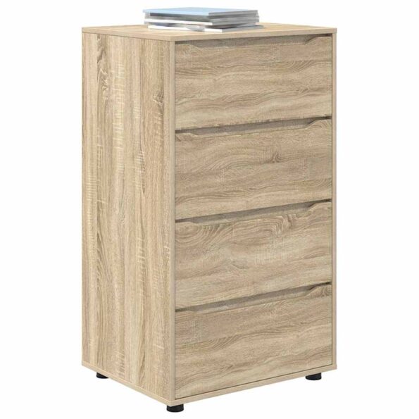 vidaXL Úložné skrine 2 pcs Sonoma dub 60 x 48 x 105 cm – Obrázok 3
