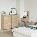 vidaXL Úložné skrine 2 pcs Sonoma dub 60 x 48 x 105 cm – Obrázok 4