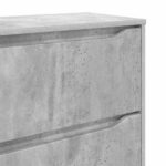 vidaXL Úložné skrine 2 pcs Betónová šedá 60 x 48 x 105 cm – Obrázok 12