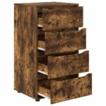 vidaXL Úložné skrine 2 pcs Dymová dub 60 x 48 x 105 cm – Obrázok 7