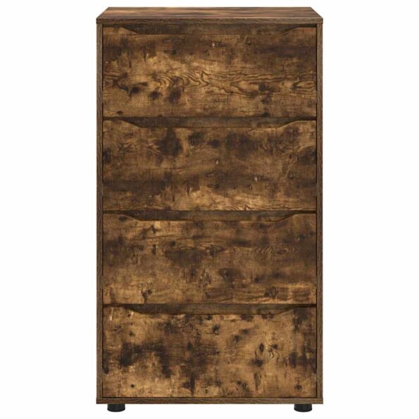 vidaXL Úložné skrine 2 pcs Dymová dub 60 x 48 x 105 cm – Obrázok 8