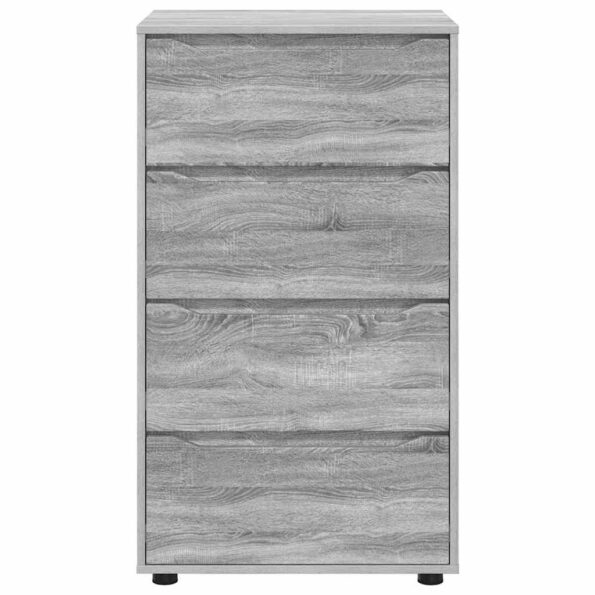 vidaXL Úložné skrine 2 pcs Sivý Sonoma 60 x 48 x 105 cm – Obrázok 8
