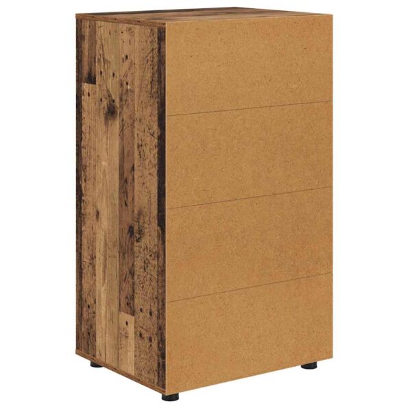 vidaXL Úložné skrine 2 pcs Staré drevo 60 x 48 x 105 cm – Obrázok 10