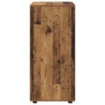 vidaXL Úložné skrine 2 pcs Staré drevo 60 x 48 x 105 cm – Obrázok 9