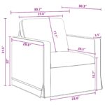 vidaXL Sada pohoviek 2 pcs Tmavo šedá 158 x 78 x 80 cm Zamat – Obrázok 10