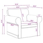 vidaXL Pohovka 2 pcs Tmavo šedá Kov – Obrázok 10