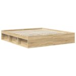 vidaXL Rám postele Sonoma 180 x 200 cm Kompozitné drevo – Obrázok 5