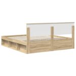vidaXL Rám postele Sonoma 180 x 200 cm Kompozitné drevo – Obrázok 9