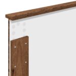 vidaXL Rám postele Staré drevo 100 x 200 cm Kompozitné drevo – Obrázok 11