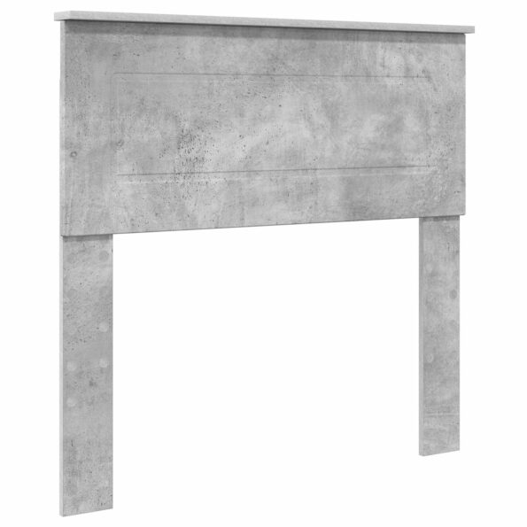 vidaXL Rám postele Betónovo sivá 70 x 190 cm Kompozitné drevo – Obrázok 6