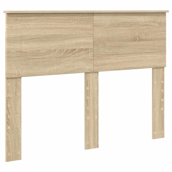 vidaXL Rám postele Sonoma dub 120 x 200 cm Kompozitné drevo – Obrázok 6