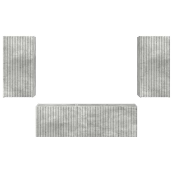 vidaXL Betónová šedá 60 x 31 x 29,5 cm – Obrázok 8