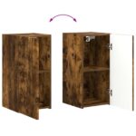 vidaXL Dymová dub 60 x 31 x 29,5 cm – Obrázok 13