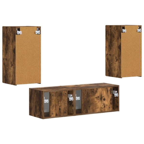 vidaXL Dymová dub 60 x 31 x 29,5 cm – Obrázok 9