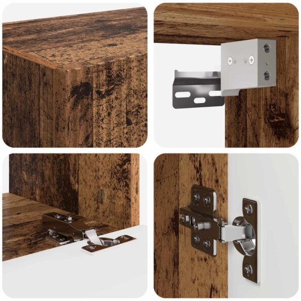 vidaXL Staré drevo 60 x 31 x 29,5 cm – Obrázok 10