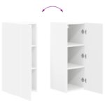 vidaXL Biela 78,5 x 30 x 29,5 cm – Obrázok 11