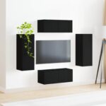 vidaXL Čierna 78,5 x 30 x 29,5 cm – Obrázok 4