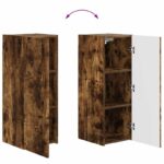 vidaXL Dymová dub 78,5 x 30 x 29,5 cm – Obrázok 11