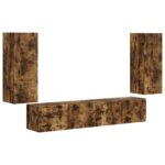 vidaXL Dymová dub 78,5 x 30 x 29,5 cm – Obrázok 2