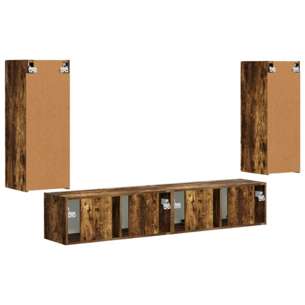 vidaXL Dymová dub 78,5 x 30 x 29,5 cm – Obrázok 8