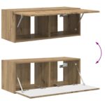 vidaXL Remeselný dub 78,5 x 30 x 29,5 cm – Obrázok 10