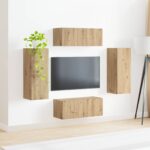 vidaXL Remeselný dub 78,5 x 30 x 29,5 cm – Obrázok 4