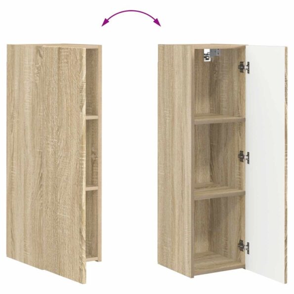 vidaXL Sonoma dub 98 x 31 x 29,5 cm – Obrázok 11