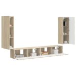 vidaXL Sonoma dub 98 x 31 x 29,5 cm – Obrázok 3