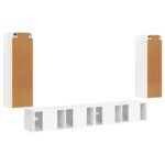 vidaXL Vysoký lesk bielej 98 x 31 x 29,5 cm – Obrázok 8