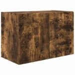 vidaXL 4 pcs Dymová dub – Obrázok 7