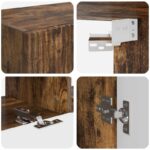 vidaXL 6 pcs Dymová dub – Obrázok 11