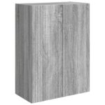 vidaXL 6 pcs Sivý Sonoma – Obrázok 7