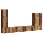 vidaXL 6 pcs Staré drevo – Obrázok 2