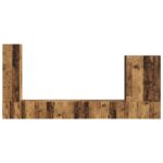 vidaXL 6 pcs Staré drevo – Obrázok 8