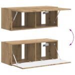 vidaXL Zostava TV skriniek 3 pcs Remeselný dub Kompozitné drevo – Obrázok 11