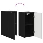 vidaXL 3 pcs Čierna – Obrázok 12