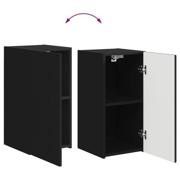 vidaXL 3 pcs Čierna – Obrázok 12