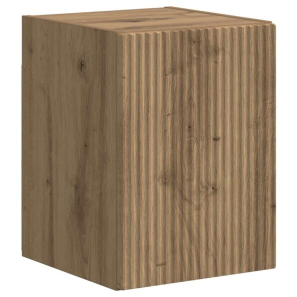 vidaXL 3 pcs Remeselný dub – Obrázok 7